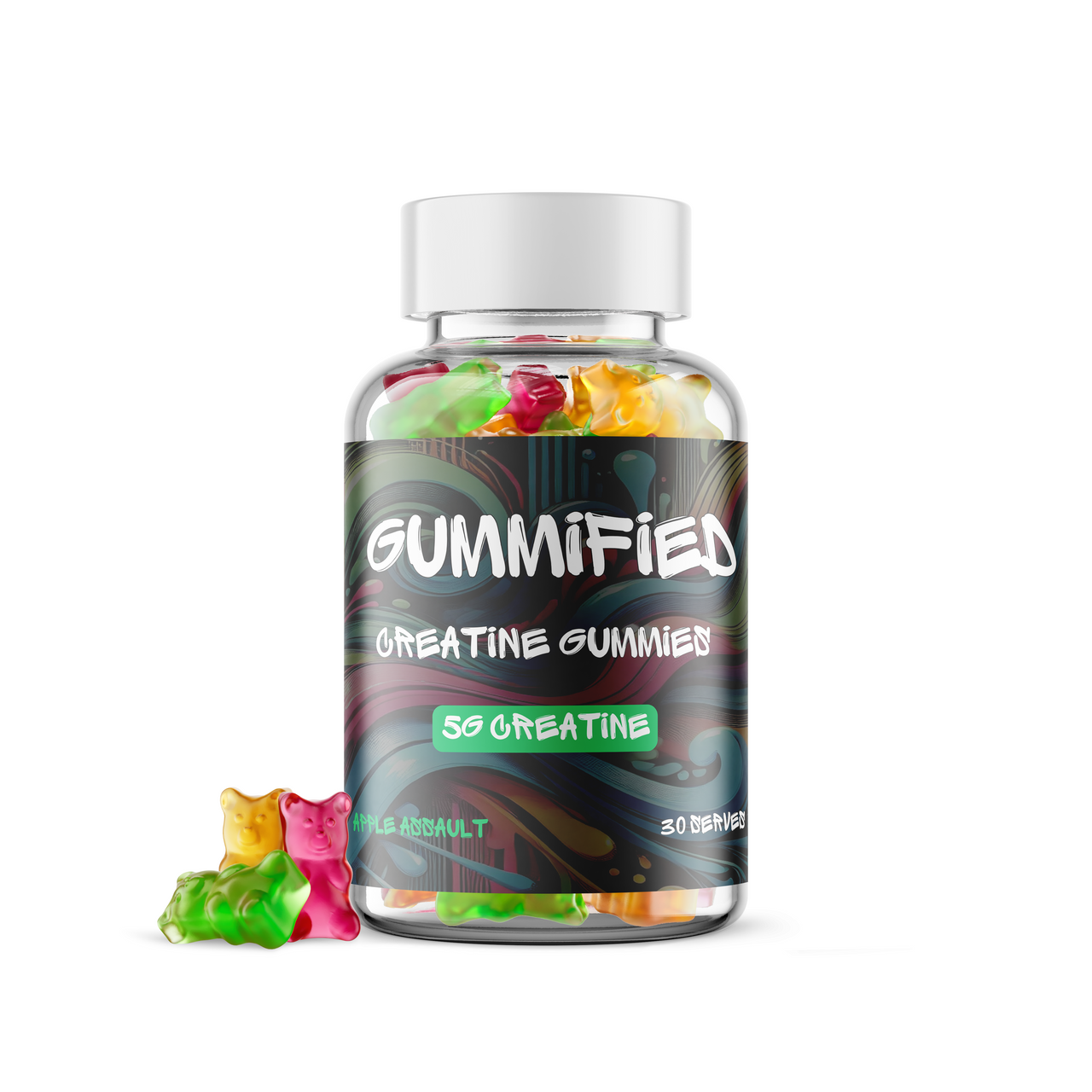 Creatine Gummies Apple Assault