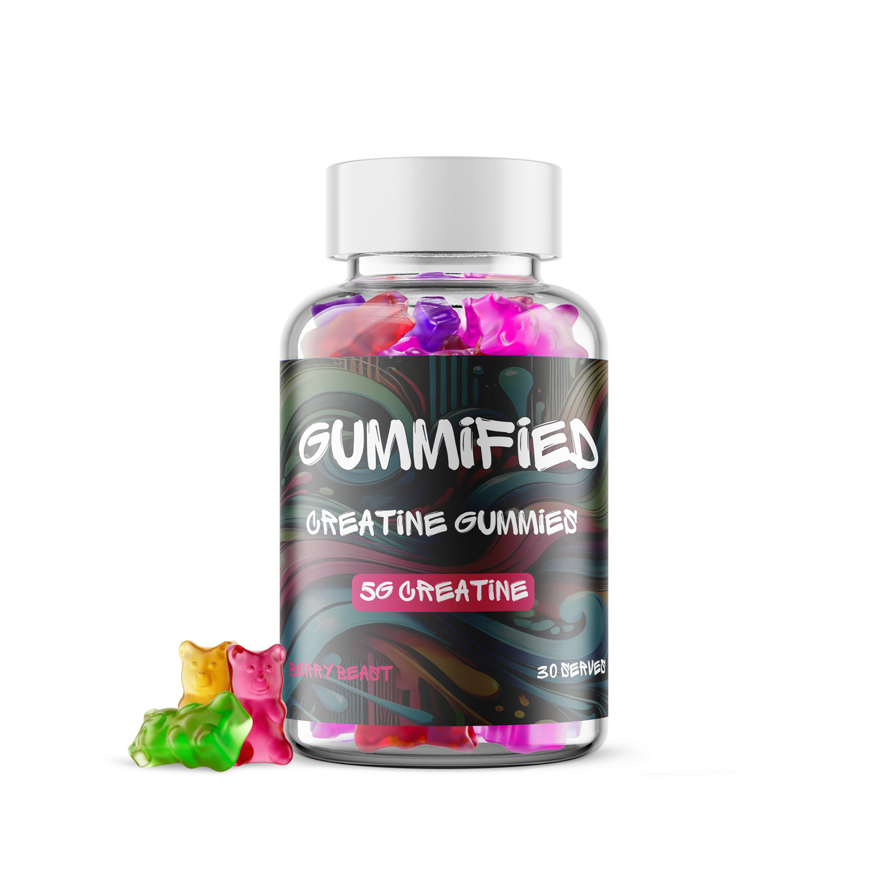 Creatine Gummies Berry Beast
